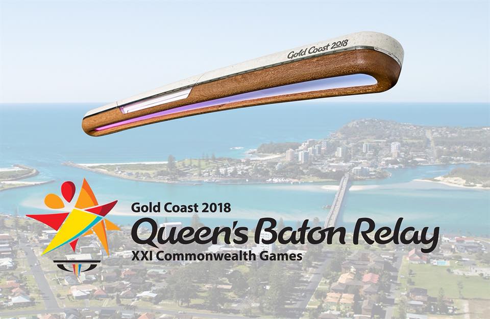 Tony Burns Commonwealth Games Baton Relay Darwin 2018